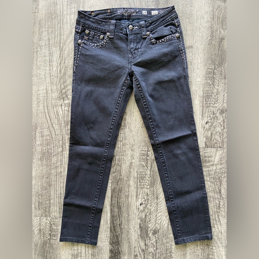Miss Me Black Skinny Jeans